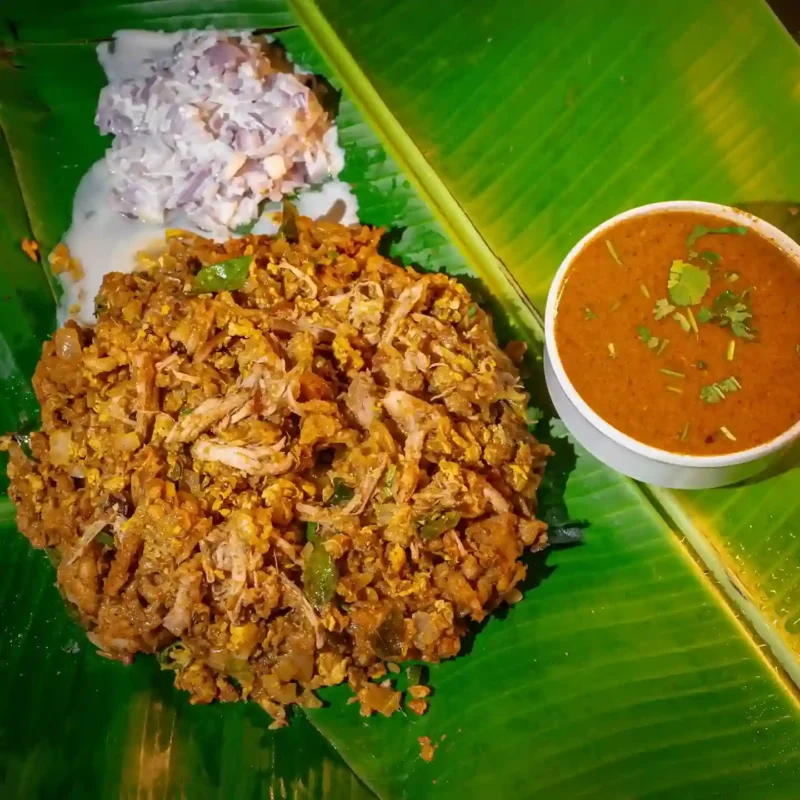 Chicken Kothu Parotha