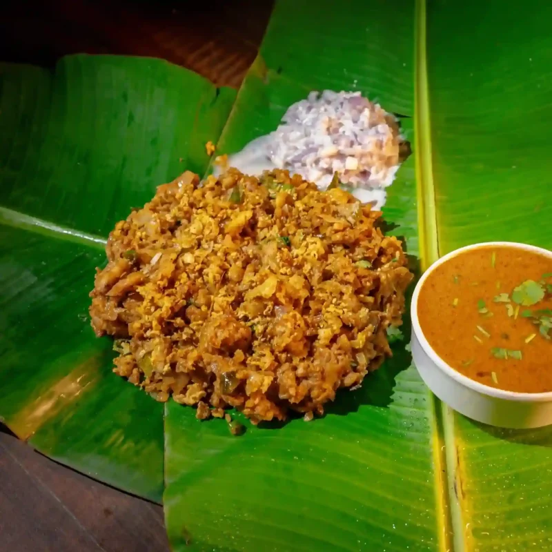 Egg Kothu Parotha