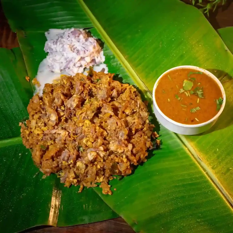 Mutton Kothu Parotha