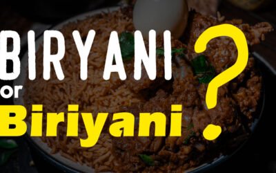 biryani spelling